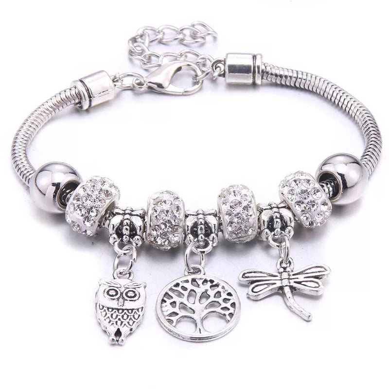 Silver Charm Bracelet