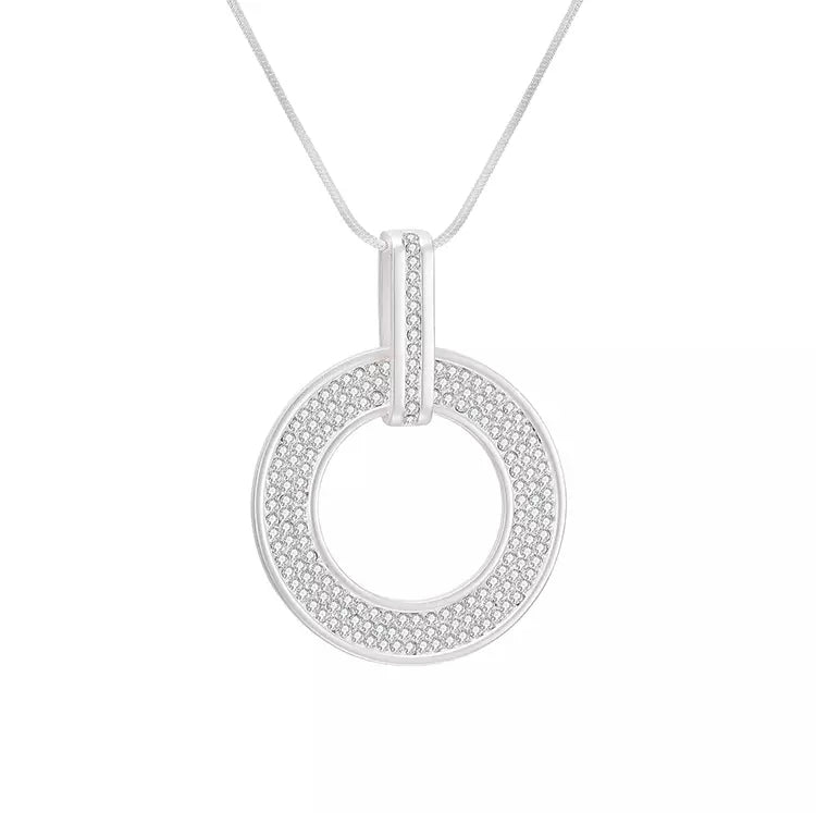 Circle Pendant Necklace